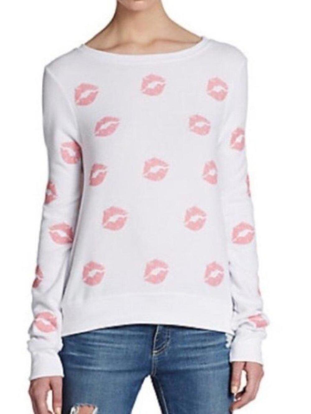 Wildfox Covered in Kisses Sweatshirt